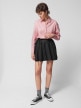 mini: Damska spódnica mini Outhorn OTHWSS24TSKIF038 - czarna (4)