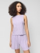  Outhorn Damski top Outhorn OTHWSS24TSLEF088  fioletowy Fioletowy