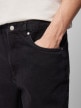 mini: Męskie jeansy carrot Outhorn OTHWSS24TTROM635 - czarne (4)