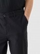 mini: Męskie spodnie casual tkaninowe Outhorn OTHWAW24TTROM1075 - czarne (3)