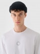 mini: Męski t-shirt z nadrukiem Outhorn OTHWAW24TTSHM2435 - biały (5)