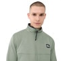 mini: Męski polar nierozpinany bez kaptura Quiksilver Step Point Zip Up Fleece - zielony (2)