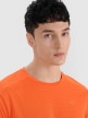mini: Męska koszulka treningowa 4F x Robert Lewandowski RL9SSS25TFTSM1693 - pomarańczowa (3)