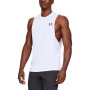 mini: Męski top treningowy Under Armour UA Left Chest Cut Off Tank - biały (4)