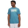  UNDER ARMOUR Męski tshirt z nadrukiem Under Armour UA Team Issue Wordmark Ss  niebieski Niebieski