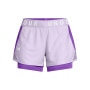 mini: Damskie spodenki treningowe Under Armour Play Up 2-in-1 Shorts - fioletowe (4)