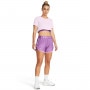 Damskie spodenki treningowe Under Armour Play Up 5in Shorts - fioletowe