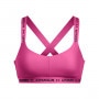 mini: Biustonosz treningowy Under Armour Crossback Low - różowy (4)