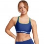 UNDER ARMOUR Biustonosz treningowy Under Armour Crossback Mid Bra  granatowy Granatowy