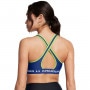 mini: Biustonosz treningowy Under Armour Crossback Mid Bra - granatowy (9)
