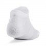 mini: SKARPETKI TRENINGOWE UNISEKS (3-PACK) UNDER ARMOUR UA ESSENTIAL NO SHOW - białe (3)