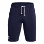 Męskie spodenki dresowe Under Armour UA Rival Terry Short - granatowe