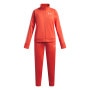  UNDER ARMOUR Dziewczęcy dres treningowy Under Armour EM Knit Track Suit  czerwony Czerwony