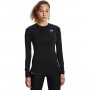 mini: Damski longsleeve treningowy Under Armour UA HG Authentics Comp LS - czarny (1)