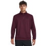  UNDER ARMOUR Męska bluza treningowa UNDER ARMOUR UA Armour Fleece 1/4 Zip  bordowa Bordowy