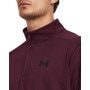 mini: Męska bluza treningowa UNDER ARMOUR UA Armour Fleece 1/4 Zip - bordowa (3)