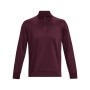 mini: Męska bluza treningowa UNDER ARMOUR UA Armour Fleece 1/4 Zip - bordowa (4)