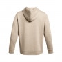 mini: Męska bluza dresowa nierozpinana z kapturem Under Armour UA Icon Fleece Hoodie - beżowa (5)