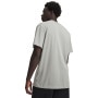 mini: Męski t-shirt z nadrukiem Under Armour UA Logo Emb Heavyweight SS - szary (2)