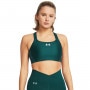 UNDER ARMOUR Biustonosz treningowy Under Armour UA HeatGear High  zielony Zielony