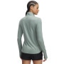 mini: Damska bluza do biegania nierozpinana bez kaptura Under Armour UA Launch Pro Half Zip - zielona (2)