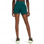 mini: Damskie spodenki do biegania Under Armour UA Launch Pro 3'' Shorts - zielone (3)