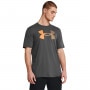 Obrazek dla: UNDER ARMOUR Męski tshirt z nadrukiem Under Armour UA Big Logo Fill SS  szary Szary