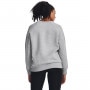 mini: Damska bluza dresowa nierozpinana bez kaptura Under Armour Rival Fleece Crew - szara (2)