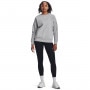 mini: Damska bluza dresowa nierozpinana bez kaptura Under Armour Rival Fleece Crew - szara (3)