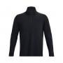 Męski longsleeve treningowy Under Armour UA Meridian 1/4 Zip - czarny