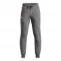 UNDER ARMOUR Chłopięce spodnie dresowe Under Armour UA Rival Fleece Joggers  szare Szary