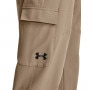 Męskie spodnie treningowe Under Armour UA Stretch Woven Cargo Pants - beżowe