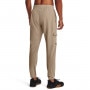 Męskie spodnie treningowe Under Armour UA Stretch Woven Cargo Pants - beżowe