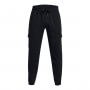 Męskie spodnie dresowe Under Armour UA Icon Fleece Cargo Pant - czarne