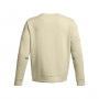 mini: Męska bluza treningowa nierozpinana bez kaptura Under Armour UA Unstoppable Flc Crew - kremowa (6)