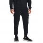 Męskie spodnie dresowe Under Armour UA Rival Fleece Cargo Jogger - czarne