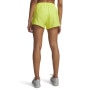 mini: Damskie spodenki do biegania Under Armour UA Fly By 3'' Shorts - żółte (3)
