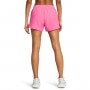 mini: Damskie spodenki do biegania Under Armour UA Fly By 3'' Shorts - różowe (3)