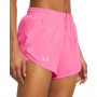 mini: Damskie spodenki do biegania Under Armour UA Fly By 3'' Shorts - różowe (4)