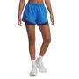 mini: Damskie spodenki do biegania Under Armour UA Fly By 2in1 Short - niebieskie (3)