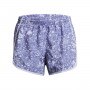 mini: Damskie spodenki do biegania Under Armour UA Fly By 3'' Printed Shorts - fioletowe (5)