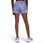 mini: Damskie spodenki do biegania Under Armour UA Fly By 3'' Printed Shorts - fioletowe (3)