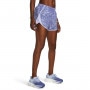 mini: Damskie spodenki do biegania Under Armour UA Fly By 3'' Printed Shorts - fioletowe (2)