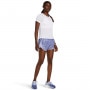 mini: Damskie spodenki do biegania Under Armour UA Fly By 3'' Printed Shorts - fioletowe (1)