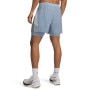 mini: Męskie spodenki do biegania Under Armour UA Launch 5'' 2-in-1 Short - niebieskie (3)