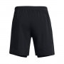 mini: Męskie spodenki do biegania Under Armour UA Launch 7'' 2-IN-1 Short - czarne (6)