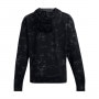 mini: Damska bluza teningowa nierozpinana z kapturem Under Armour Project Rock W Udrground Terry HD - czarna (4)