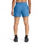 mini: Damskie spodenki treningowe Under Armour Project Rock Underground Terry Shorts - niebieskie (3)