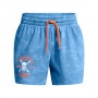 mini: Damskie spodenki treningowe Under Armour Project Rock Underground Terry Shorts - niebieskie (4)