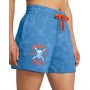 mini: Damskie spodenki treningowe Under Armour Project Rock Underground Terry Shorts - niebieskie (6)